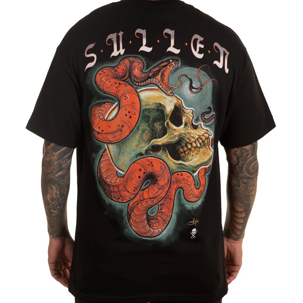 Sullen Art Collective Holmes Serpent SCM4572 Short Sleeve T-shirt for Men